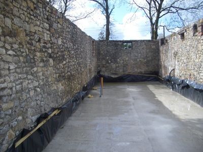 Old engine shed for quarry line